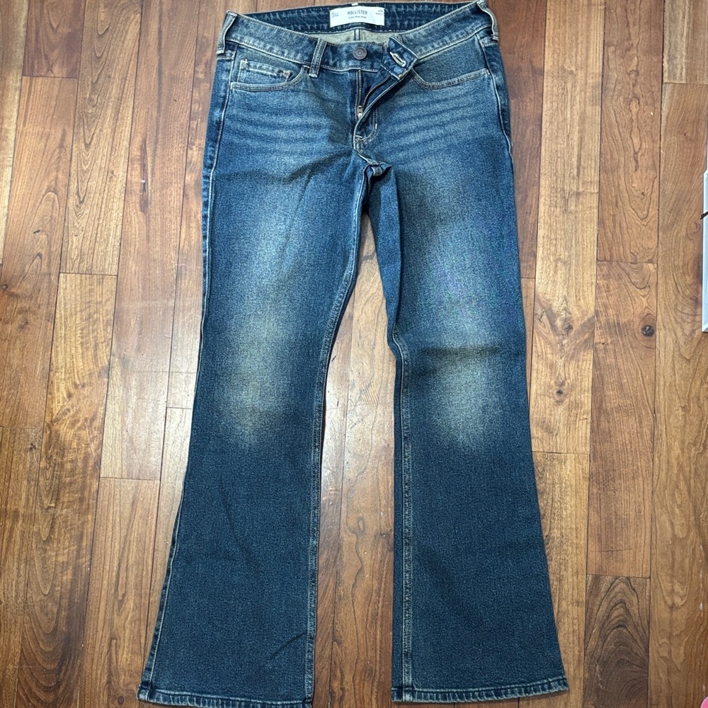 Hollister Dark Blue Flare Jeans